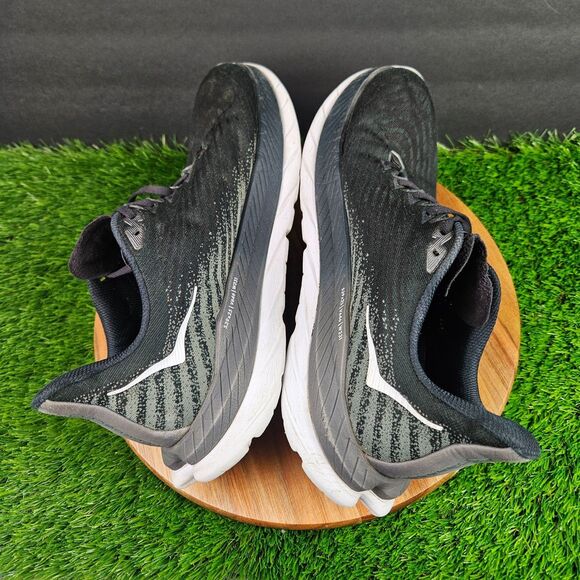 Hoka One One Mach 5 Shoes Mens Size 11 D Black White Athletic Running Sneakers main image 8